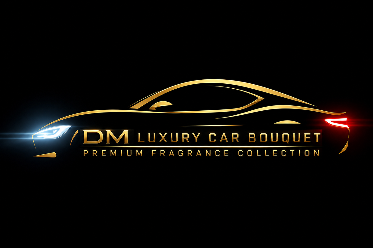 DM Luxury Car Bouquet – Premium Car Fragrance Gift Set