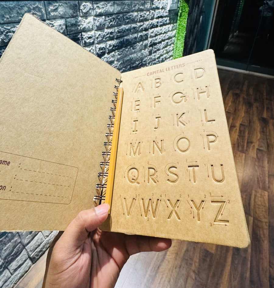 Grooved Learning Kit (Reusable Arabic + English)