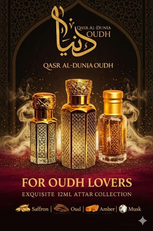 🖤 Black Oudh Attar – Luxurious