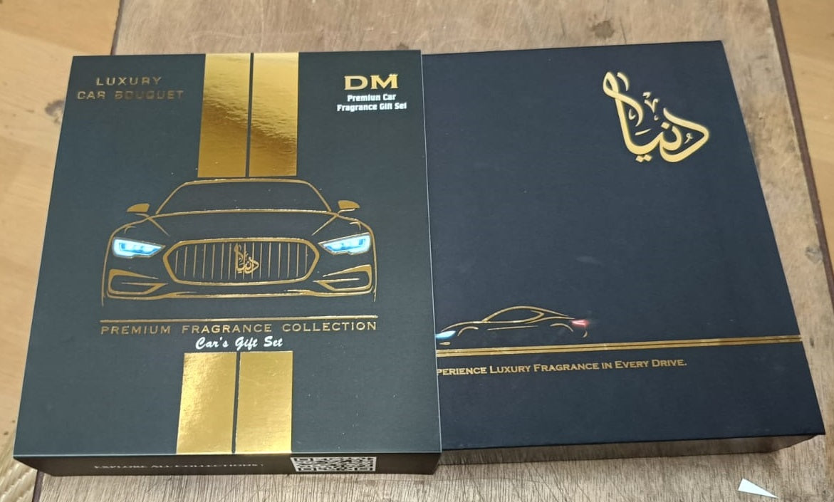 DM Luxury Royal Crown Car Fragrance Gift Set