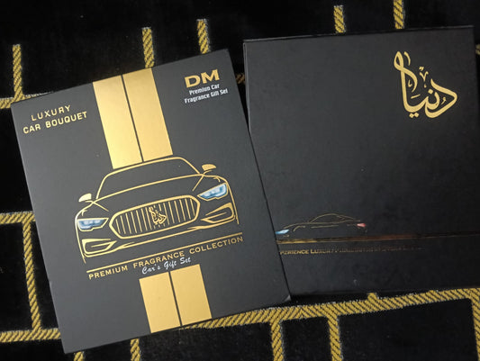DM Luxury Car Bouquet – Premium Car Fragrance Gift Set