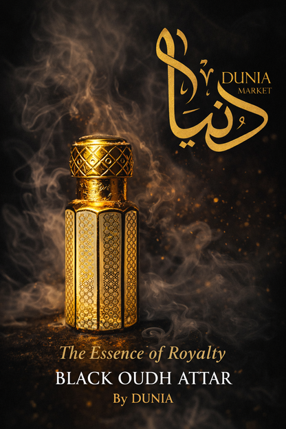 🖤 Black Oudh Attar – Luxurious