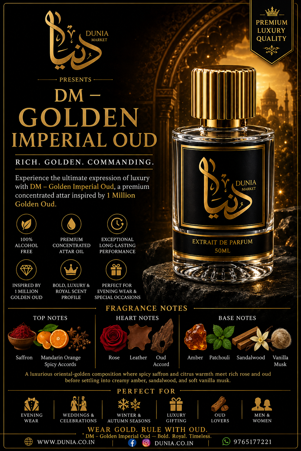 DM – Golden Imperial Oud