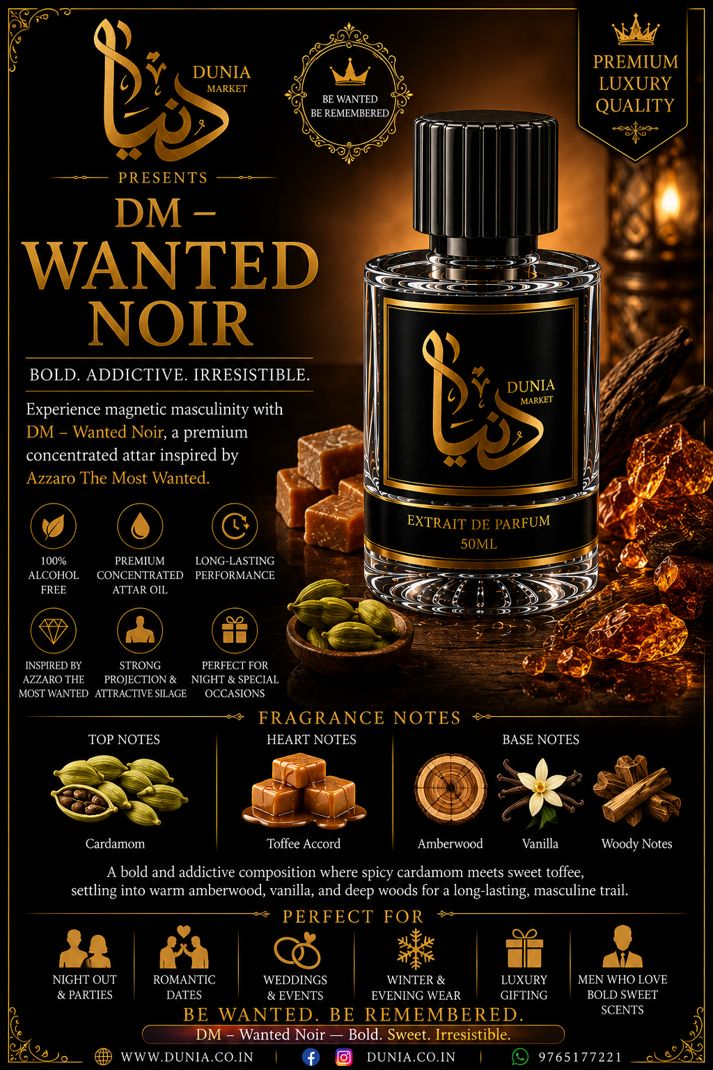 DM – Wanted Noir🔥