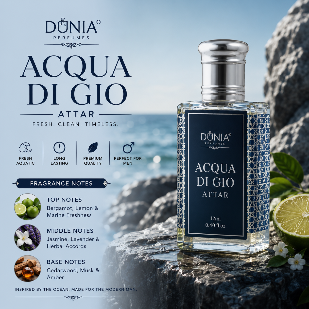 Acqua Di Gio Attar – Fresh Luxury Fragrance