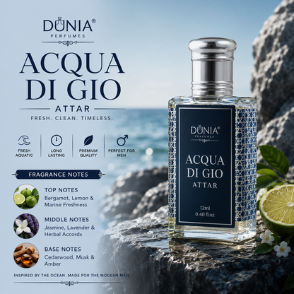 Acqua Di Gio Attar – Fresh Luxury Fragrance
