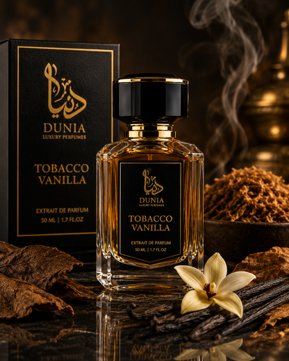 Tobacco Vanilla – Warm Luxury with Smoky Elegance