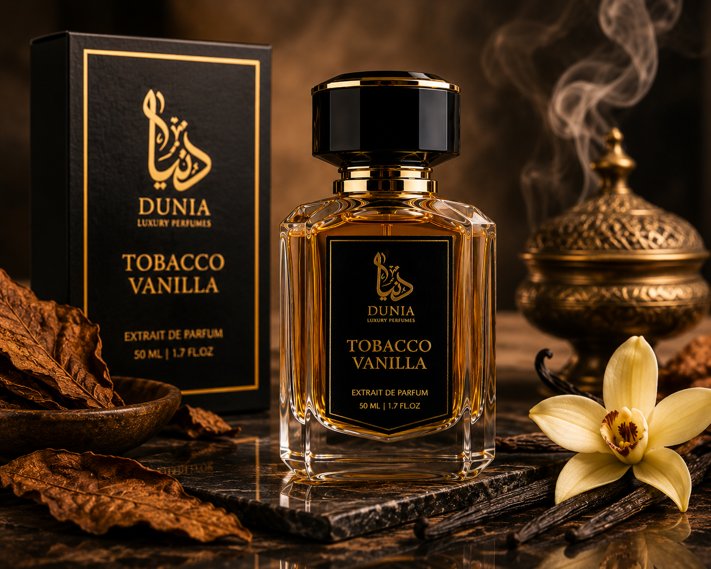 Tobacco Vanilla – Warm Luxury with Smoky Elegance