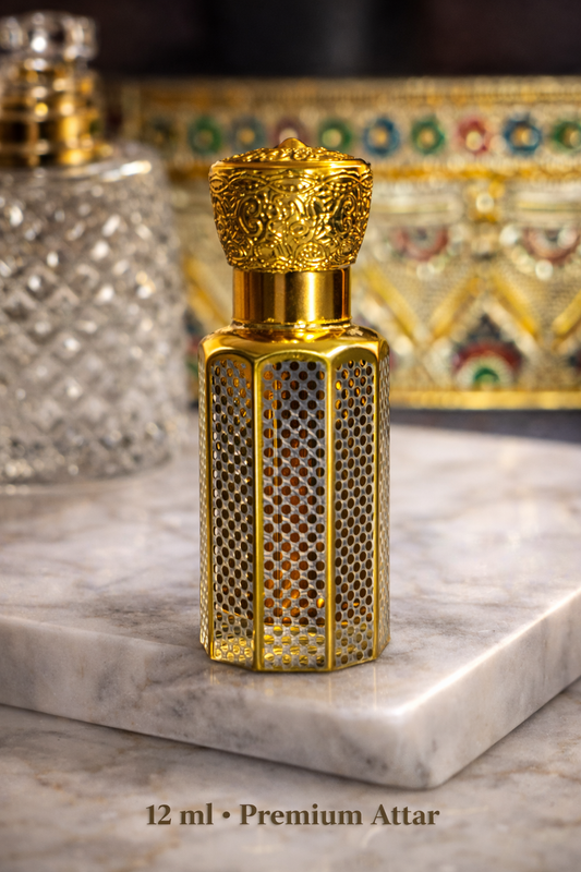 Oudh & Rose Attar – Premium Long-Lasting Fragrance (Unisex)