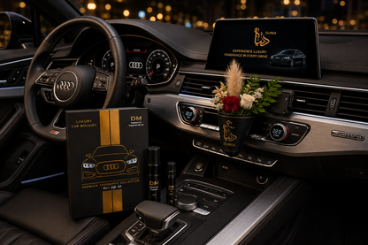 DM Luxury Car Bouquet – Premium Car Fragrance Gift Set