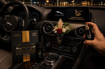 DM Luxury Car Bouquet – Premium Car Fragrance Gift Set