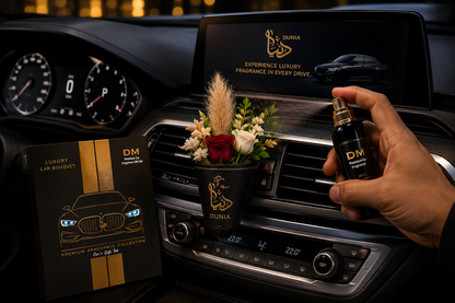 DM Luxury Car Bouquet – Premium Car Fragrance Gift Set