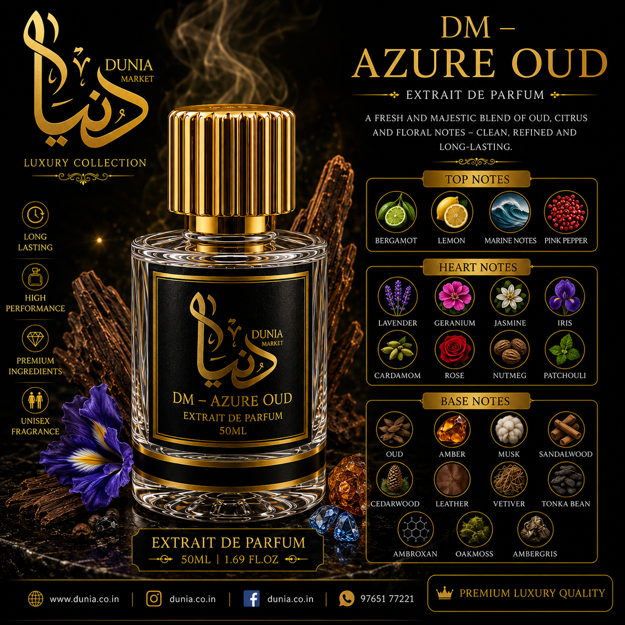 DM – Azure Oud