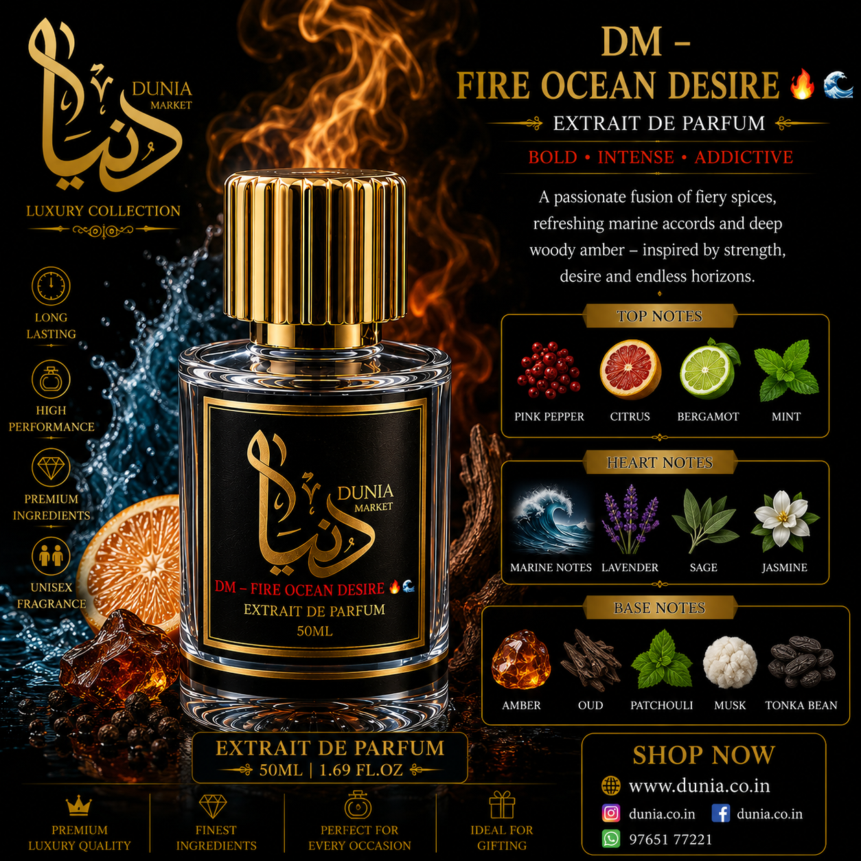 DM – Fire Ocean Desire 🔥🌊