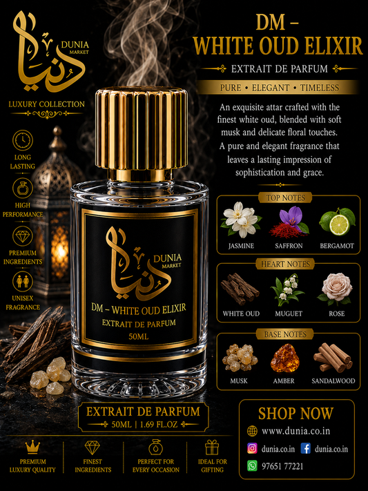 DM – White Oud Elixir