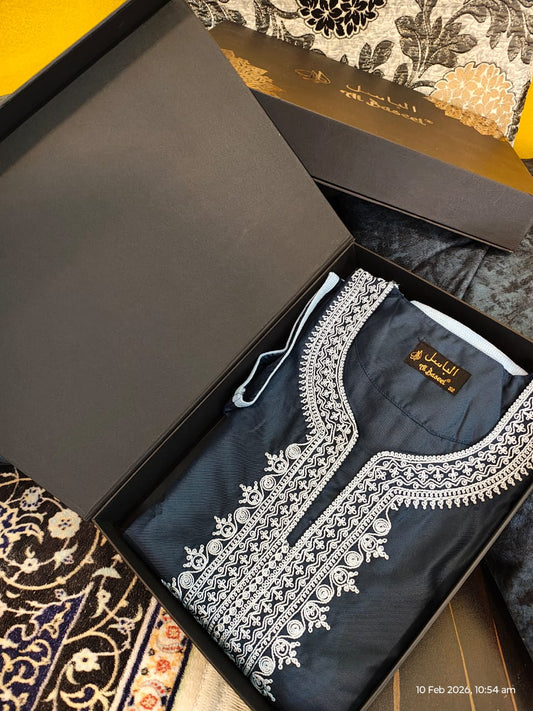 Premium Morocco Jubba -Heavy Embroidery