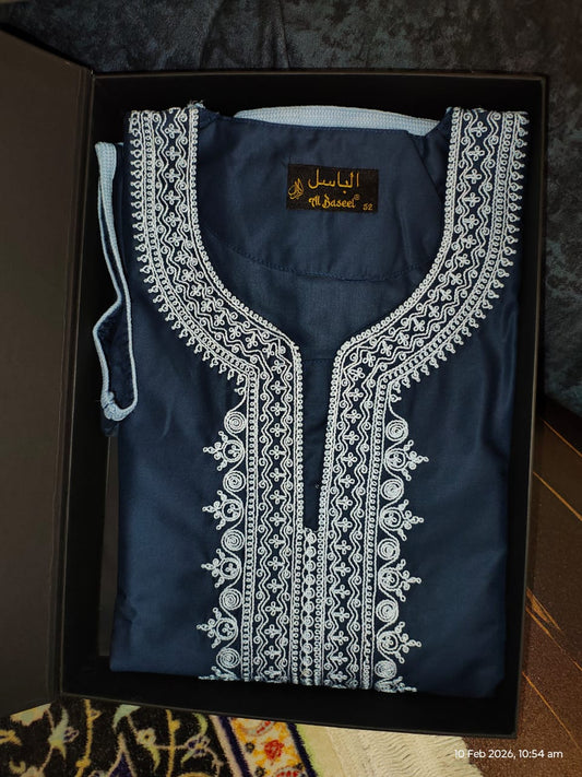 Premium Morocco Jubba -Heavy Embroidery