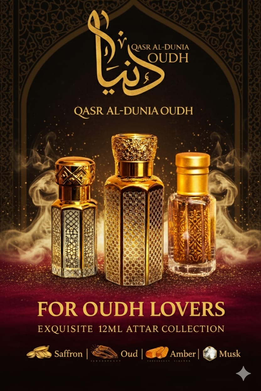 🖤 Black Oudh Attar – Luxurious